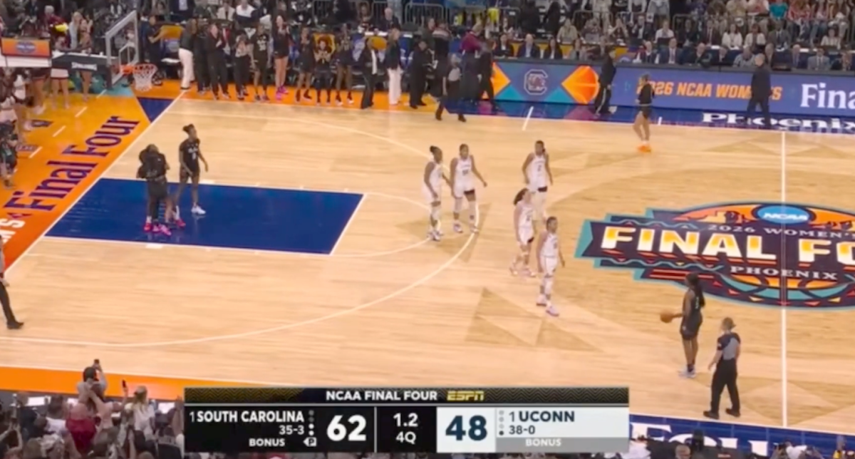 University of South Carolina women's basketball team beats UConn for chance at national title. 