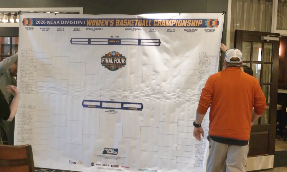 Hotel staff in Columbia, SC get ready for March Madness fans. 